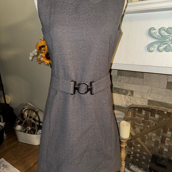 Adele Simpson 1950-1960 ladies dress suit with jacket and belt says Sz 10 - Picture 6 of 16